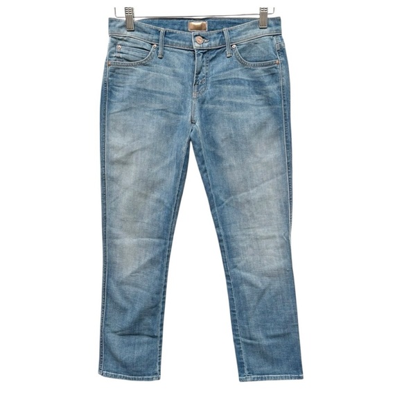 MOTHER The Rascal Crop Jeans in Tickle Fights and Barbeques Size 25 - Picture 2 of 10